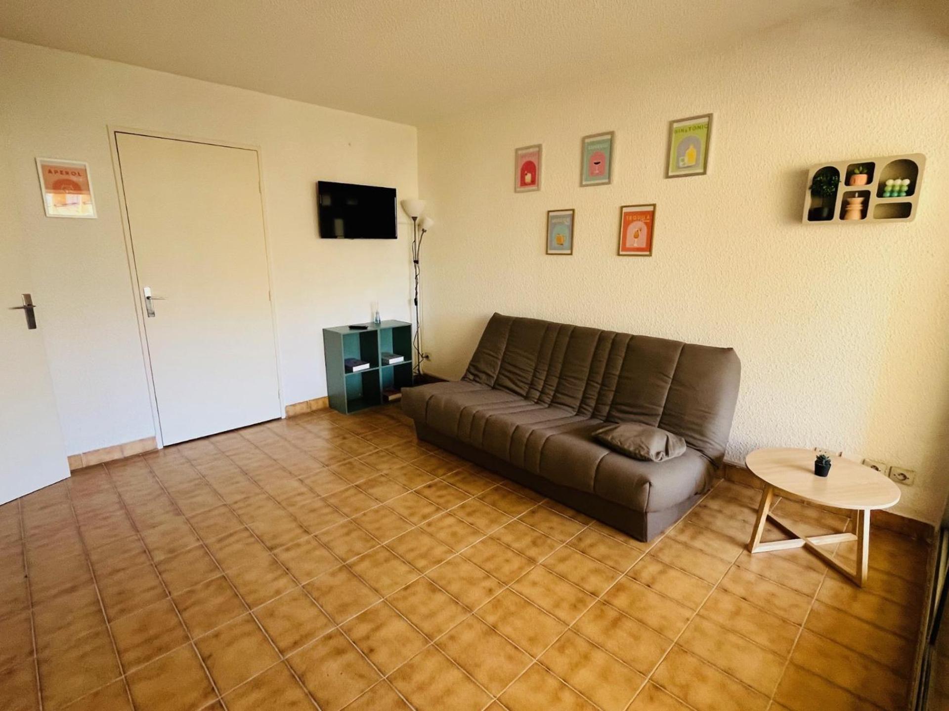 Appartamento T2 ,4 Couchages ,climatise ,terrace ,en Face D'aqualand ,plage Rochelongue